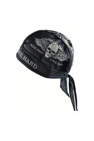 Turcoshop11 M13 Motosiklet Kaskı Balakava Retro Erkek Yaz Spor Baş Bandanası Koşu Bisiklet