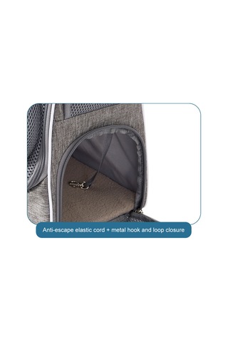 Qingmipy Taşınabilir Kedi Köpek Taşıma Çantası - Nefes Alabilir, Hafif Ve Konforlu