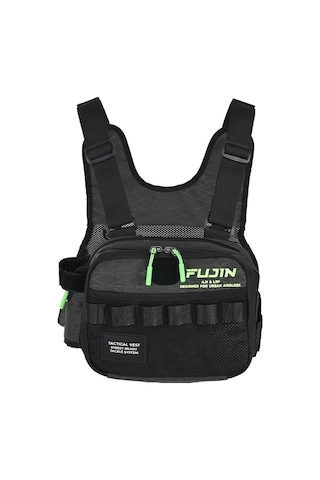 Fujin Tactical Vest Khaki Balıkçı Çantası