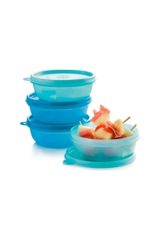 Tupperware Şeker Kaplar Saklama Kabı 4'Lü Çok Renkli Tupperware Şeker Kaplar Saklama Kabı 4'Lü Çok Renkli
