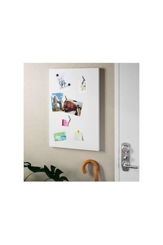 Ayrex Dünya Magnet Mıknatıslı Pano Beyaz 50x32 Cm Dekoratif Metal Magnet Panosu Diğer