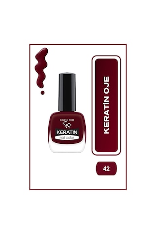 Golden Rose Keratin Nail Color Oje No:42