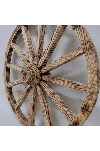 Otantik Ahşap At Arabası Tekeri 80 Cm. (501948931) Diğer