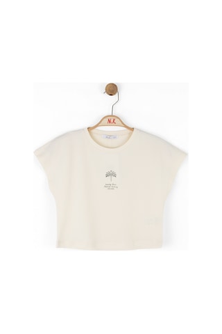 Nk Kids Intimate Kız Çocuk T-shirt 38353 Krem