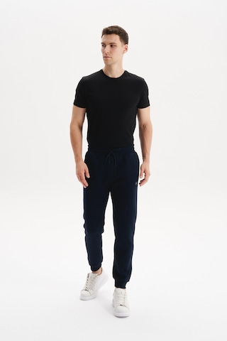 AR-MA Arma Erkek Regular Fit 3 İplik Kumaş Dar Paça Eşofman Altı Lastikli Bel, Günlük Ve Spor Kombinler İçin %70 Pamuk %30 Polyester K30174681502 Lacivert