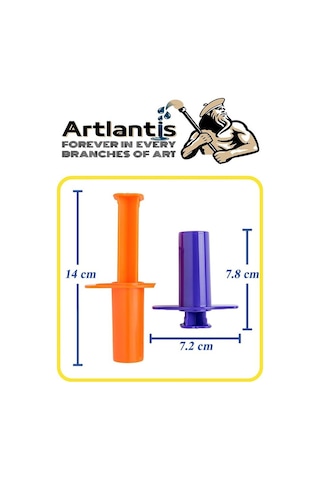 Oyun Hamuru Enjektör Kalıbı 4 Lü 1 Paket 4 Çeşit Enjektör Oyun Hamuru Kalıbı Okul Kreş Okul Öncesi Etkinlik