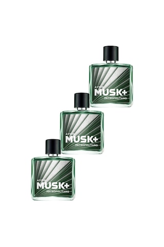 Avon Musk Metropolitano Erkek Parfüm EDT 3 x 75 ML