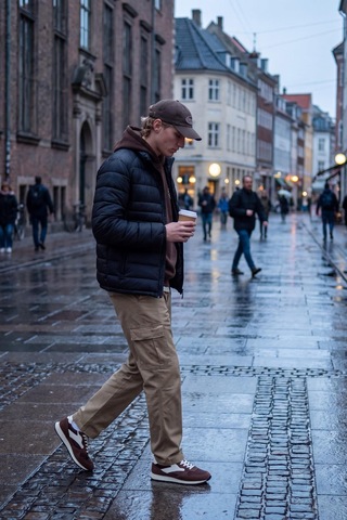 Jack & Jones Jjekıngsley Erkek Hafif Şişme Mont Dik Yaka Günlük Rahat Siyah