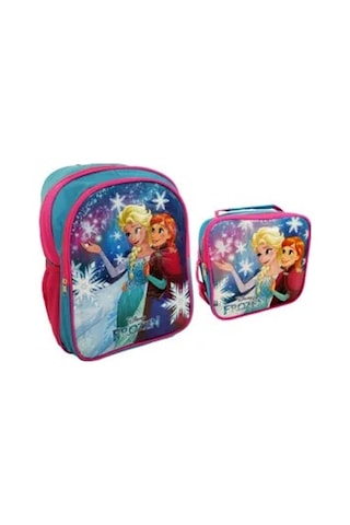 Frozen Okul Çantası Beslenme Çantası 2'li Set