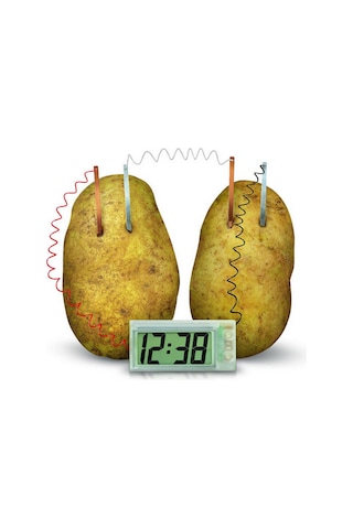 Ece Patates Saati Pil Yapma Deney Seti Saatli