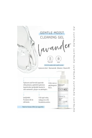 Skin401 Nemlendirici Tazelik ve Parlaklık Veren Yüz Temizleme Jeli 200 ML