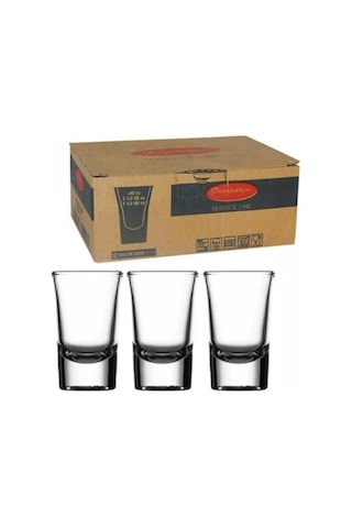 Paşabahçe 52174 Boston Shots Likör,shot Bardağı 40 Cc 12'li