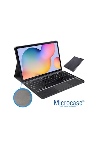 Samsung Uyumlu Tab S6 Lite P610 Bt Touchpad Klavyeli Standlı Kılıf -Bkk5