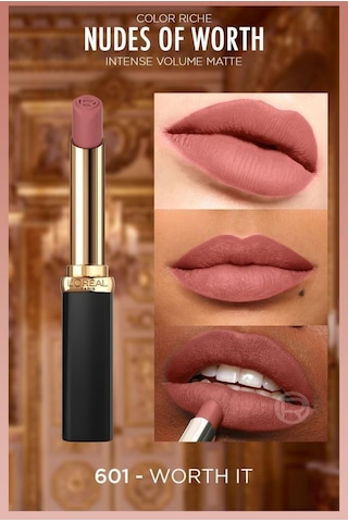 L'Oreal Paris Color Riche Intense Volume Matte Ruj 601 Worth It