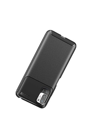 Xiaomi Poco M3 Pro Kılıf Karbon Silikon Case