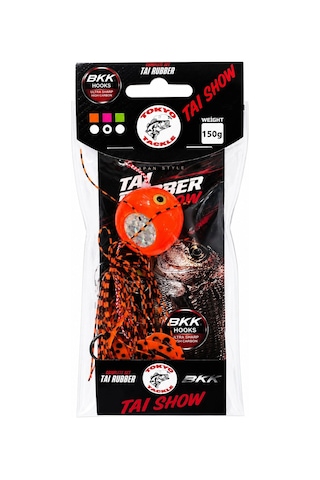 Tokyo Tackle Tai Show 150gr Tai Rubber Set Sahte Yem Color:orange