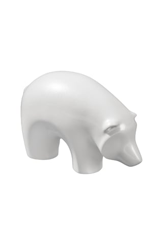 Mininal Hayvanlar Serisi Aşağı Bakan Ayı Dekoratif Obje