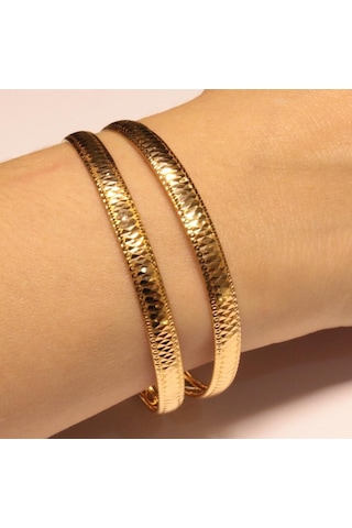 Hakan Güler Kuyumculuk 22 Ayar Altın Aynalı Bilezik