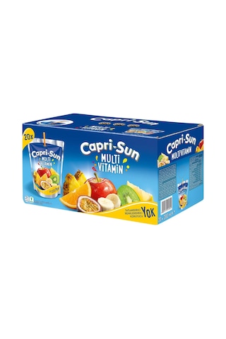 Capri-sun Multi Vitamin 200 Ml X 20 Adet 1 Koli