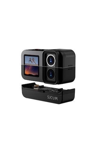 Sjcam Sj20 Uyumlu 1050mah Şarj Edilebilir Lityum Batarya Siyah