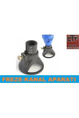 Gravür Freze Aparatı Kanal Açma Derinlik Sabitleme