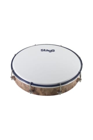 Stagg Had-010 W 10 İnç Bendir Zilsiz Tef 25cm. Derili