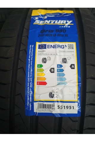 Sentury 245/40 R19 98W XL Qirin 990 Yaz Lastiği 2026