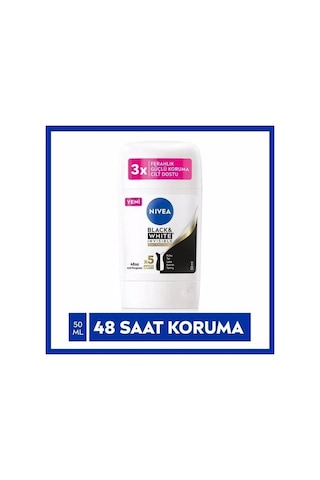 Nivea Women Black&White İnvisible Stick Deodorant 50 ml