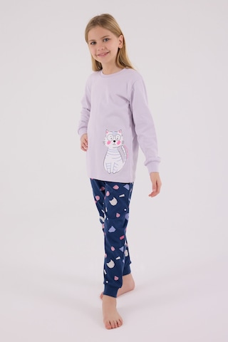 Rolypoly Kız Çocuk Mor Pijama Takımı Rp3697-c-v1 Mor
