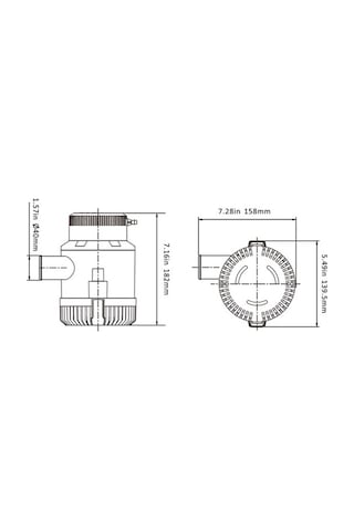 Seaflo Sintine Pompası 3000 Gph 12v