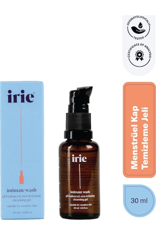 Irie Adet Kabı Diski Ph Dengeli Intim Yıkama Temizleme Jeli 30 ML