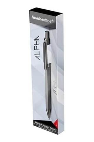 Office Alpha Versatil 0.5 Mm Siyah, Şeffaf Amb. -