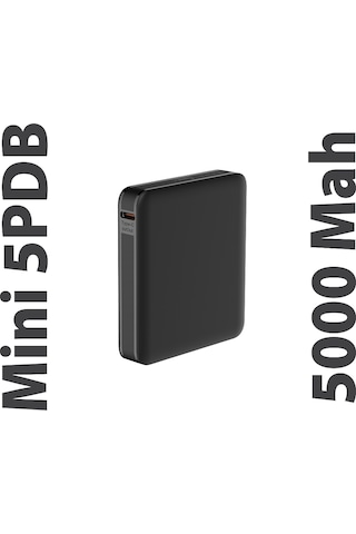 Mini Ultra Hızlı Taşınabilir Şarj Cihazı / Type-c Siyah