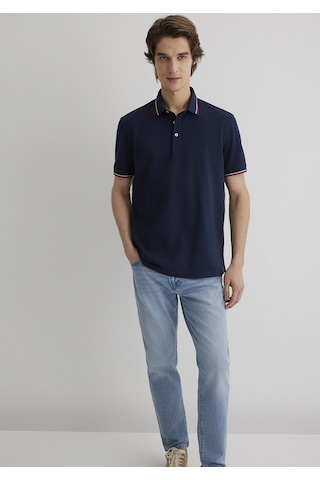 Mavi - Lacivert Polo Tişört 0611938-82318 Lacivert