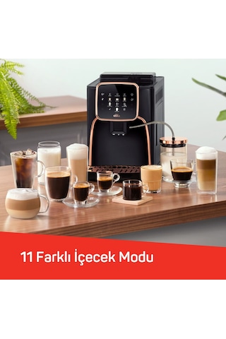Arzum OK0028 Okka Espresso Pro M Tam Otomatik Espresso Makinesi 11 Sıcak ve Soğuk İçecek