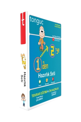 Tonguç Akademi 1'Den 2'Ye Hazırlık Seti 2022-2023