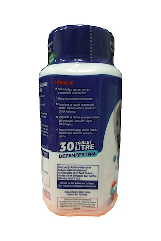 White King Yer ve Yüzey Dezenfektanı Tablet 30 x 5 G