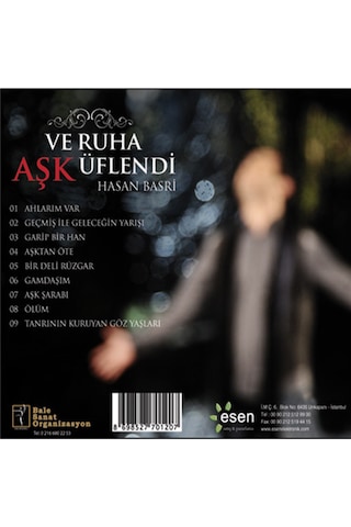 Hasan Basri - Ve Ruha Aşk Üflendi (CD)