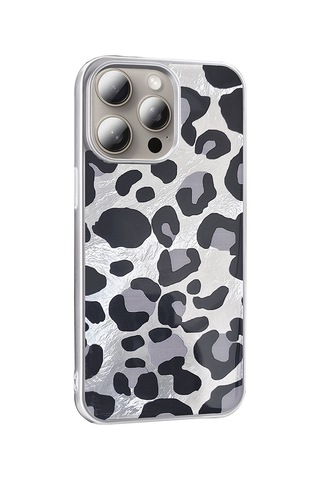 Apple Uyumlu iPhone 15 Pro Kılıf Desenli Zore Mep Kapak Geometrik
