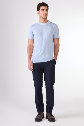 Dufy O Yaka Triko Tshirt Buz Mavisi