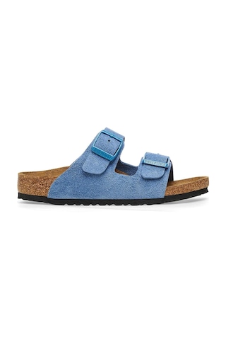 Birkenstock Arizona Kids Suede Leather Çocuk Terlik Bst1026915f0040 Mavi