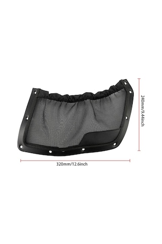 Novahub Utv Koltuk Arkası Depolama Filesı - Geniş Kapasiteli, Dayanıklı Ve Havalandırmalı, Kullanışlı Tasarım