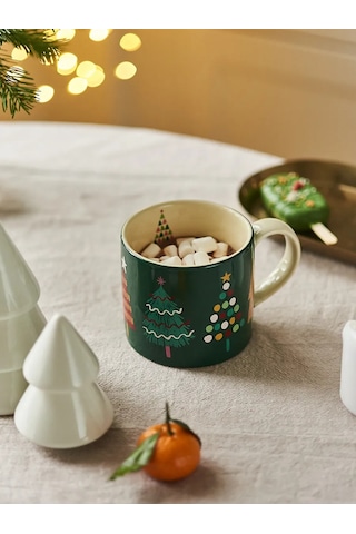 Roomi Seramik Yeni Yıl Çay Ve Kahve Kupası 304624499 Beyaz
