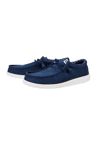 Sneaker Günlük Erkek Hd.40700 Hey Dude Wally Canvas 410 Navy Lacivert