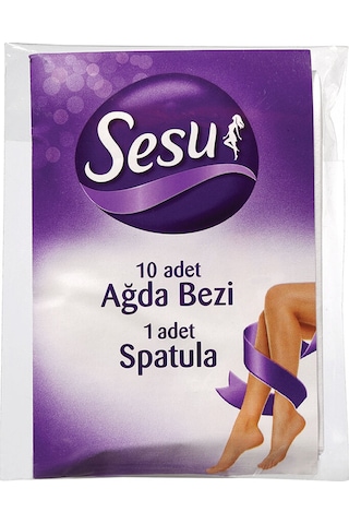 3 Adet Sesu Ağda Bezi 10'lu