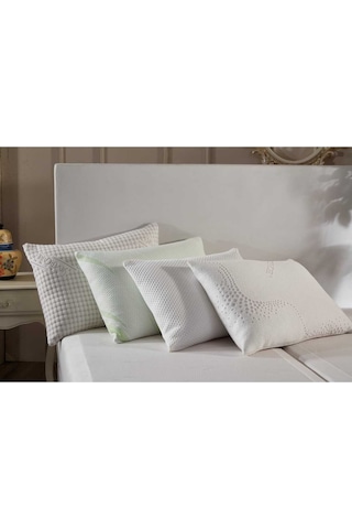 Bambu Yastık Alezi Fermuarlı Yastık Kılıfı 50x70 Cm - 4 Adet