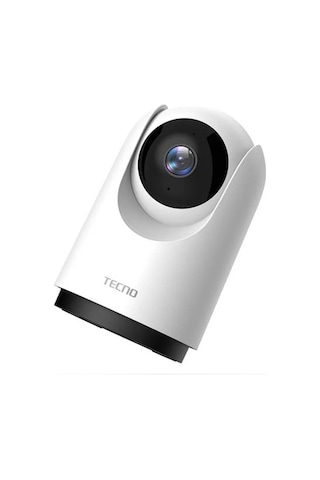 Tecno Th300 3mp 2k Ultra Hd 360 Kablosuz Wifi Güvenlik Kamerası + Tecno 64gb 100mb/s Micro Sd Hafıza Kartı Ve Adaptörü