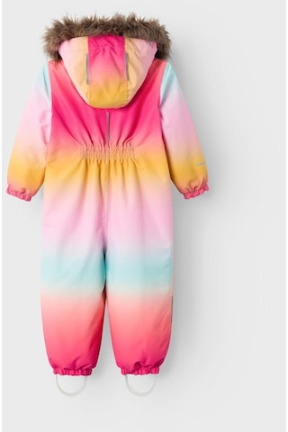 Name It Name İt Nmfsnow10 Suıt Colour Flow Fo Çocuk Astronot Mont-bonbon Çok Renkli