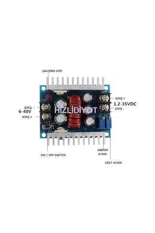 300W 20Amper Dc Dc Step Down (Voltaj Düşürücü) Modülü