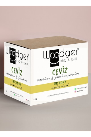 Ceviz Tütsüleme Ve Fümeleme Aroma Parçaları - Hickory Smoker Wood Chunks - 5 Kg